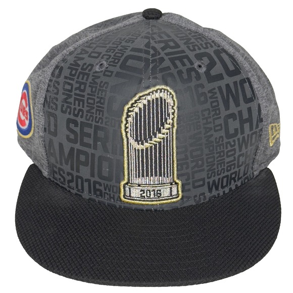 Chicago Cubs Hat Cap Snap Back Mens One Size MLB Baseball 2016 World Series - Picture 1 of 8